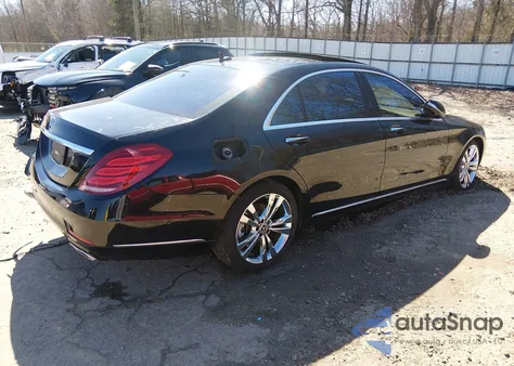 2017 Mercedes-Benz S 550 from USA, damaged, VIN WDDUG8CB7HA335681